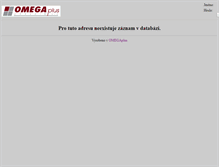 Tablet Screenshot of monitor.omegaplus.cz